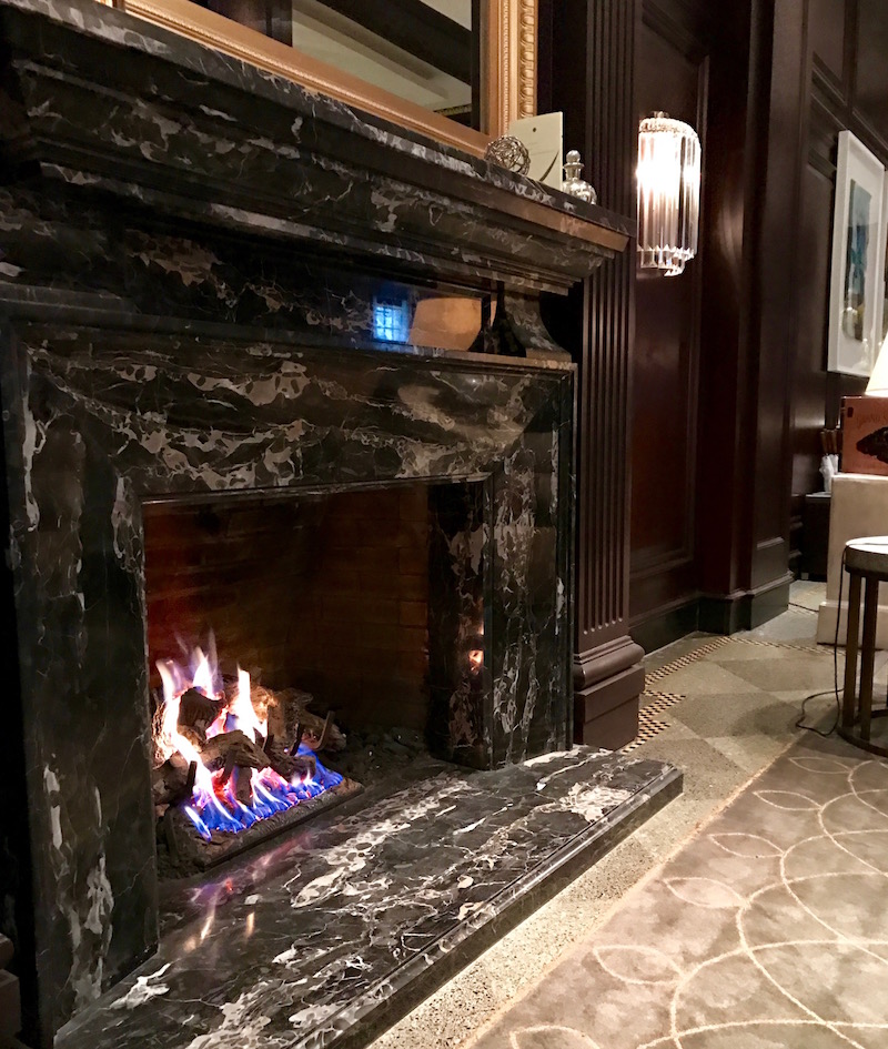 Lobby Fireplace