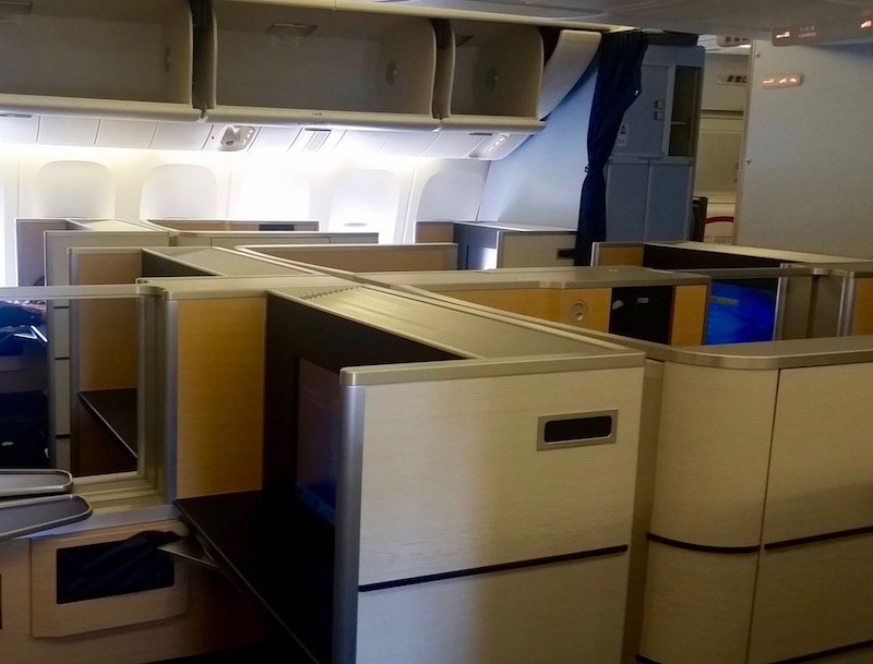 ANA First Class Cabin