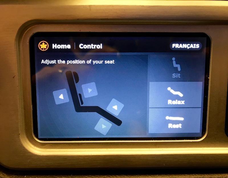 Seat Controls 