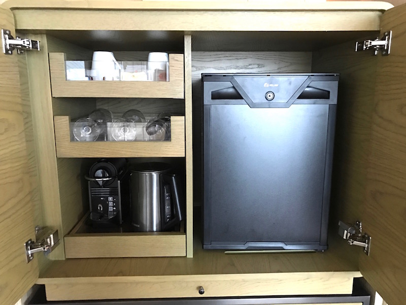 Fridge And Coffee Station 