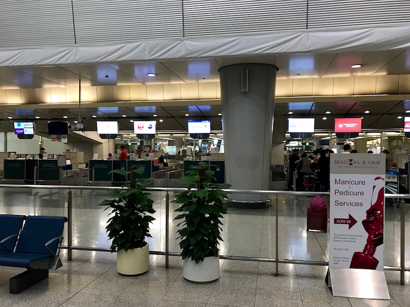 Kowloon Station Airport Check-In