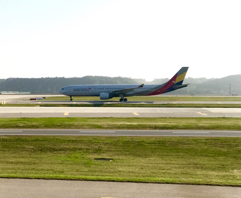 Asiana Airbus A330 At Seoul Airport 