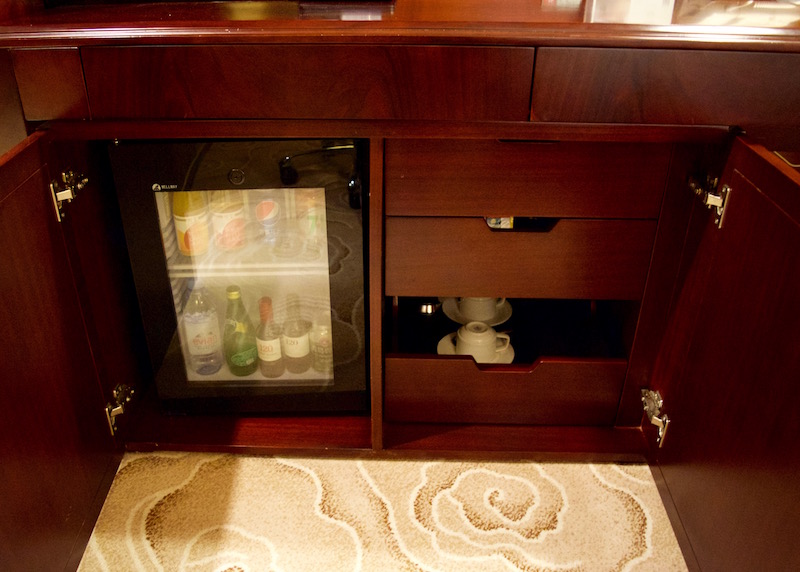 Minibar Under Desk 