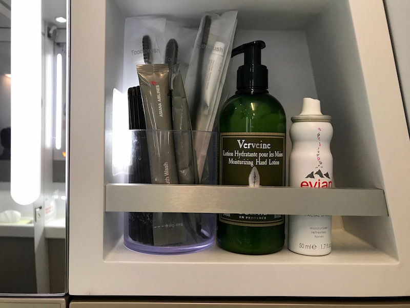 Bathroom Amenities - Including Evian Face Mist!