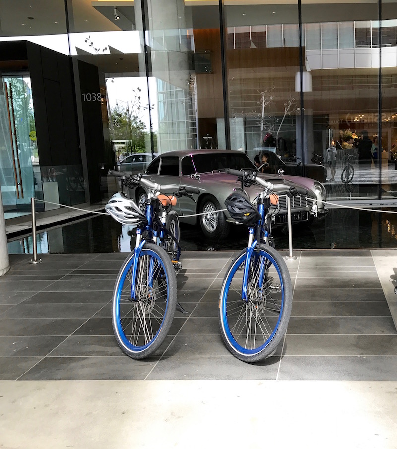 Complimentary BMW Bike Rental