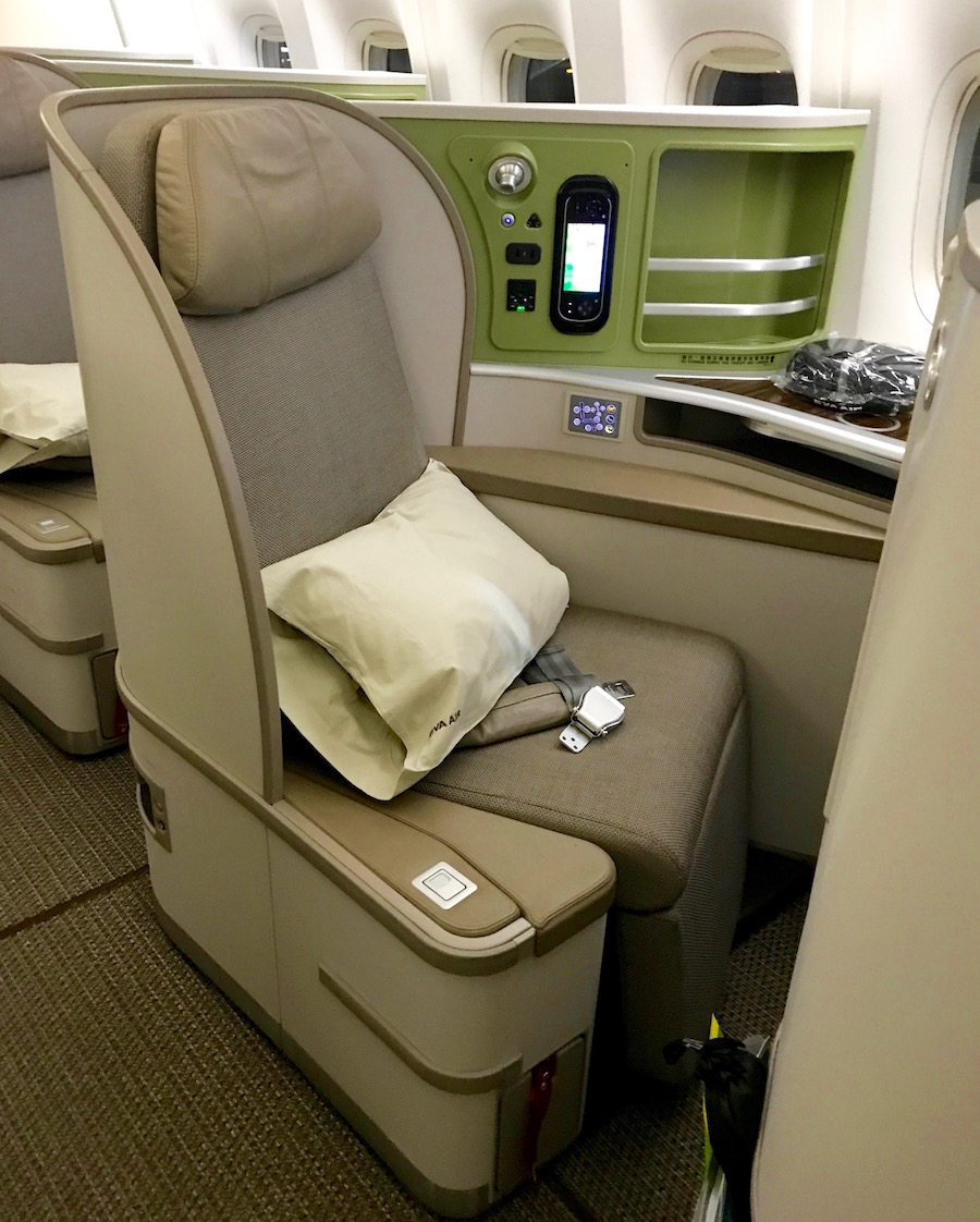 EVA Business Class Seat