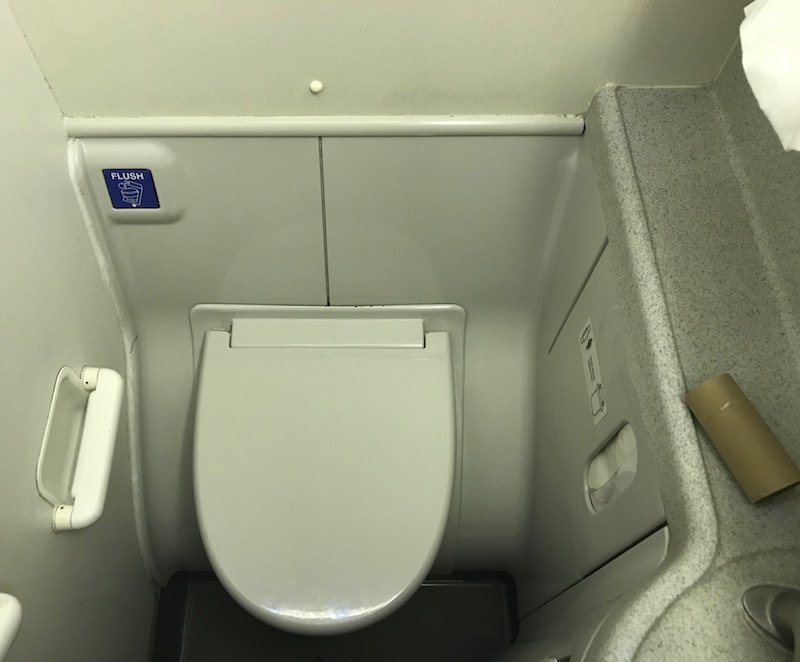 Alaska Airlines Economy Lavatory 