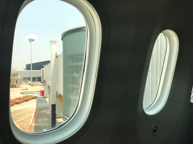 Huge Windows On The Dreamliner 