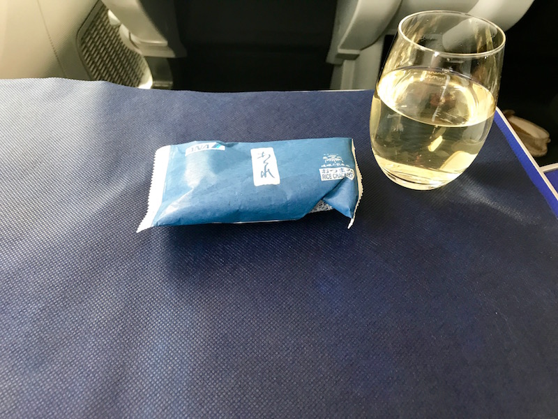 Packaged Snacks And Champagne 