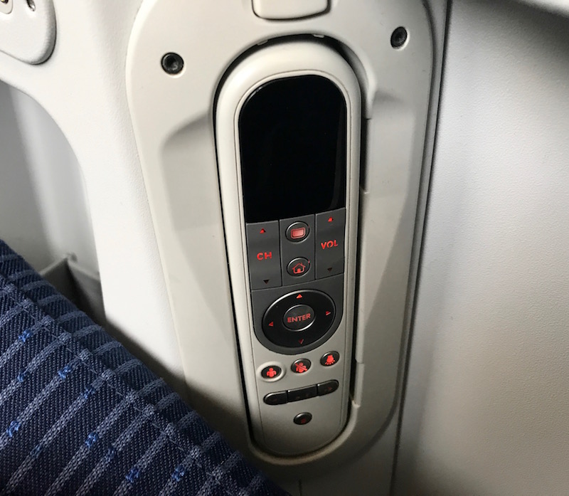 In-Flight Entertainment Remote 