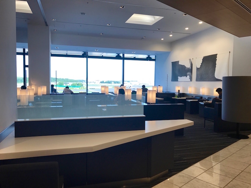 ANA Business Class Lounge Seating