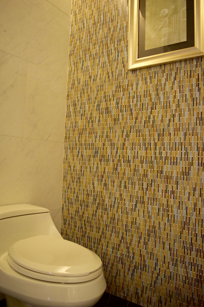 Water Closet Tiled Wall