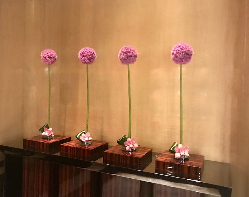 Four Seasons Hotel Pudong Lobby Flowers