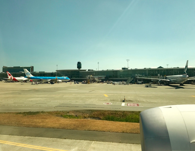 Arrival At YVR