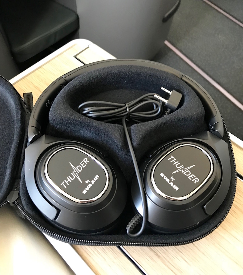 EVA Air Airbus A330 Business Class Headphones 