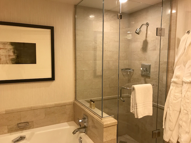 Four Seasons Hotel Las Vegas Strip View Room Bathroom