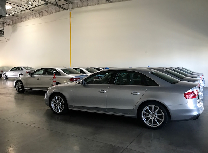 A Sea Of Silvercars 