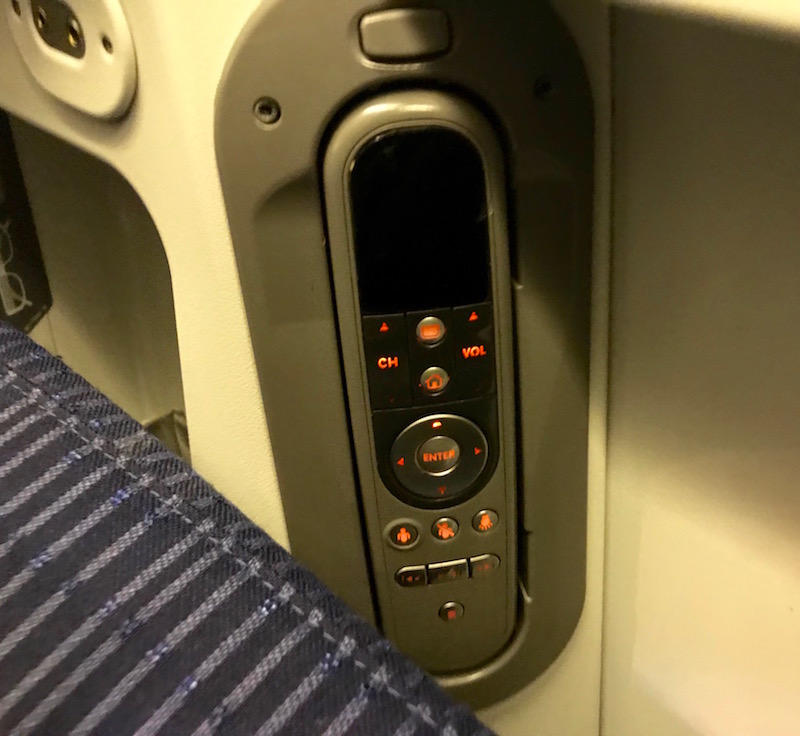 In-Flight Entertainment Remote