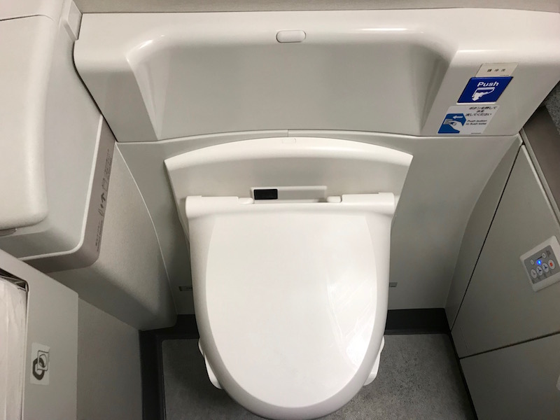 ANA Regional Business Class Lavatory