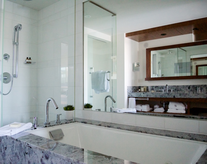 Fairmont Pacific Rim Gold Floor Bathroom