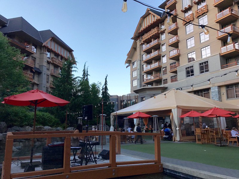 Four Seasons Resort Whistler Sidecut Patio (Picture From Previous Stay)