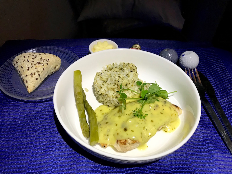 Grilled Chicken Breast With Rice And Asparagus 