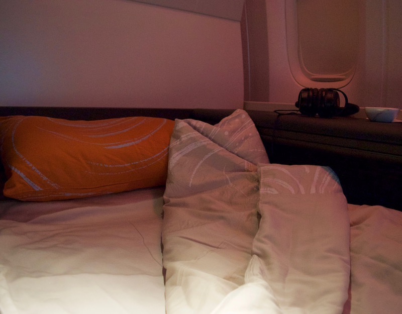 Air China First Class Turndown