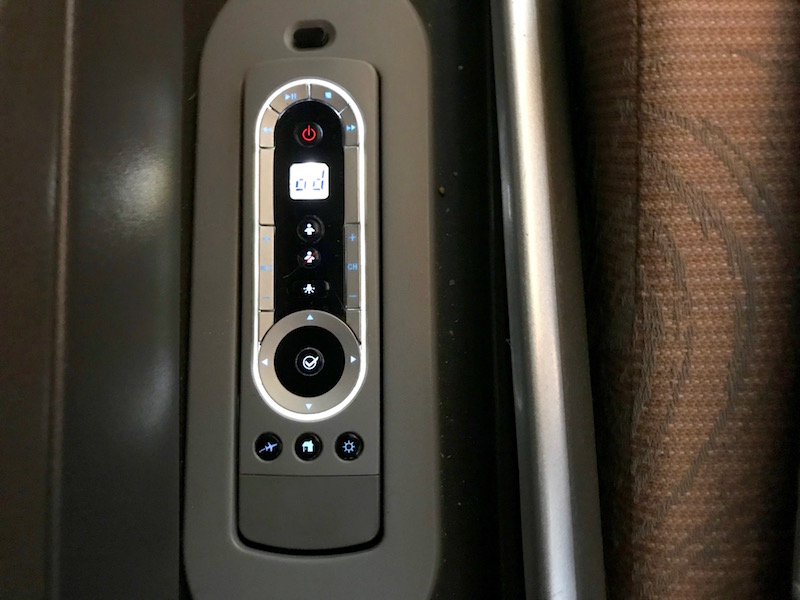 In-Flight Entertainment Remote