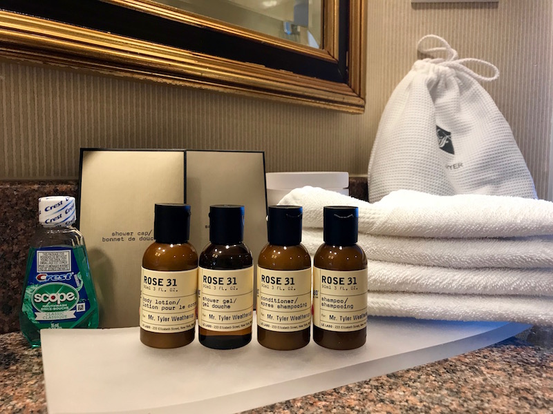 Personalized Le Labo Rose 31 Amenities