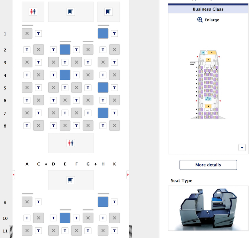 How To Pick The Best Airline Seat - ANA Boeing 787