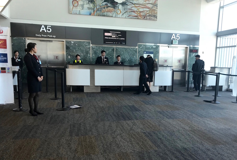 Very Organized Gate At SFO