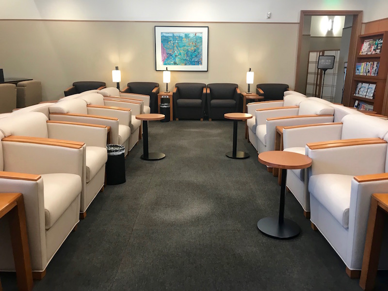 Japan Airlines Sakura Lounge San Francisco Seating