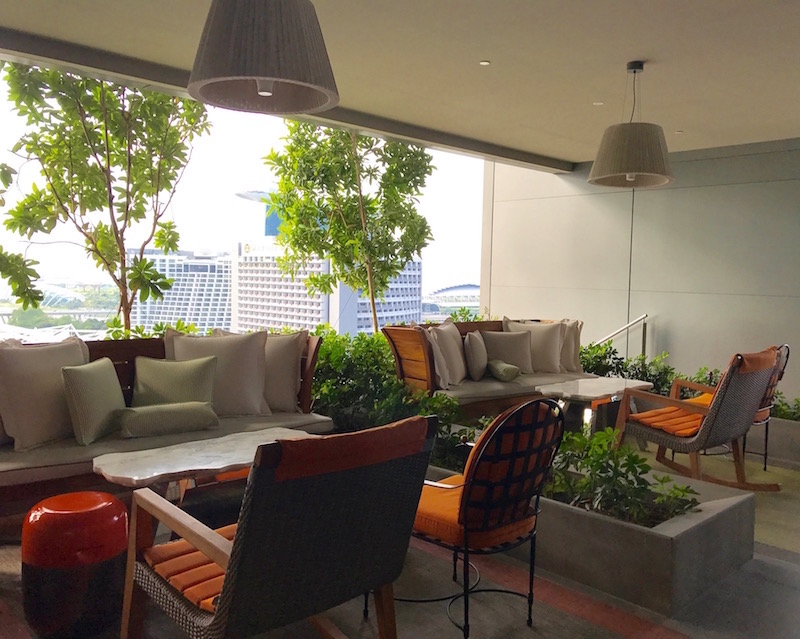 18th Floor Garden Seating