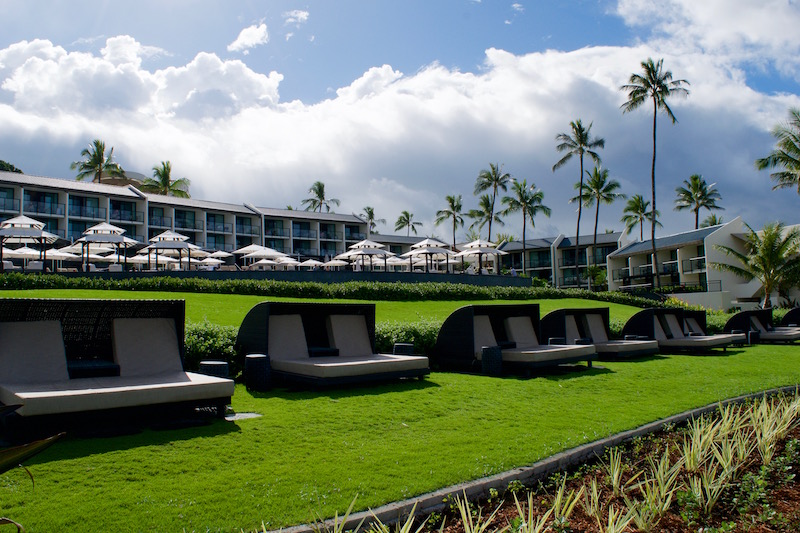 Rooms In The Background Overlooking The Pool