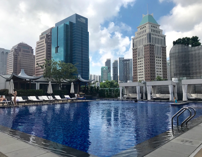 Singapore Marriott Tang Plaza Hotel Pool