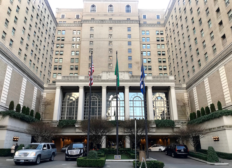 Fairmont Olympic Hotel Seattle Exterior