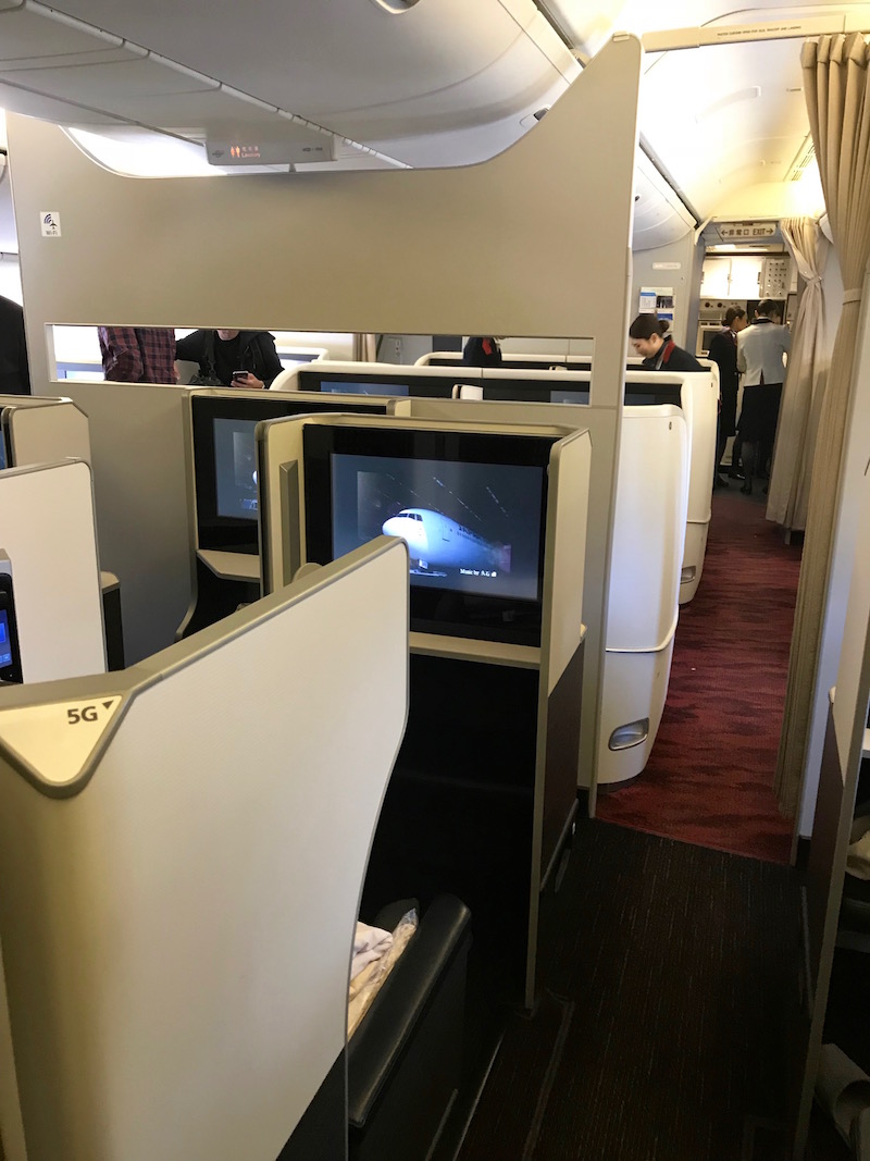 Japan Airlines Boeing 777 Business Class