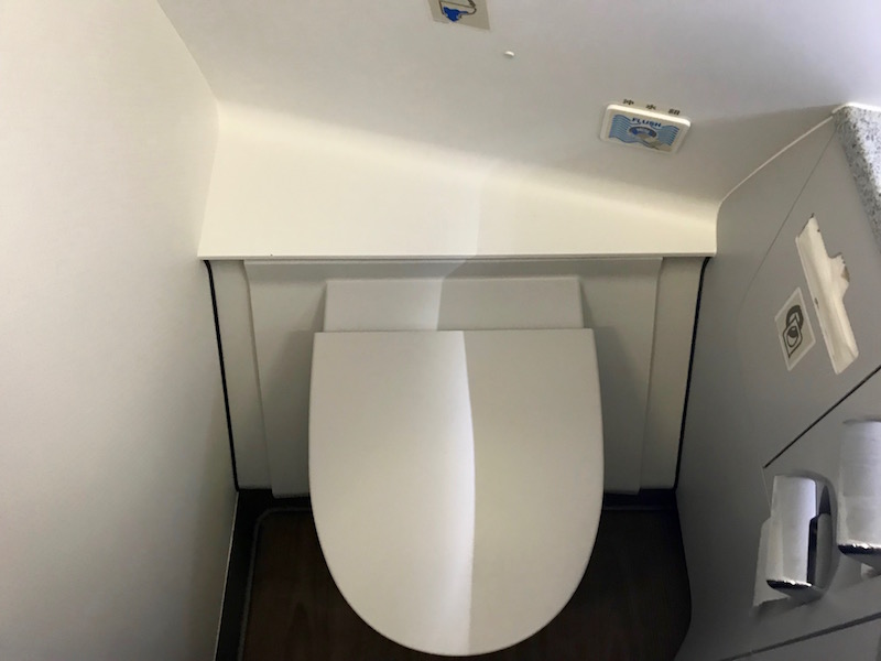 EVA Air A330 Business Class Lavatory