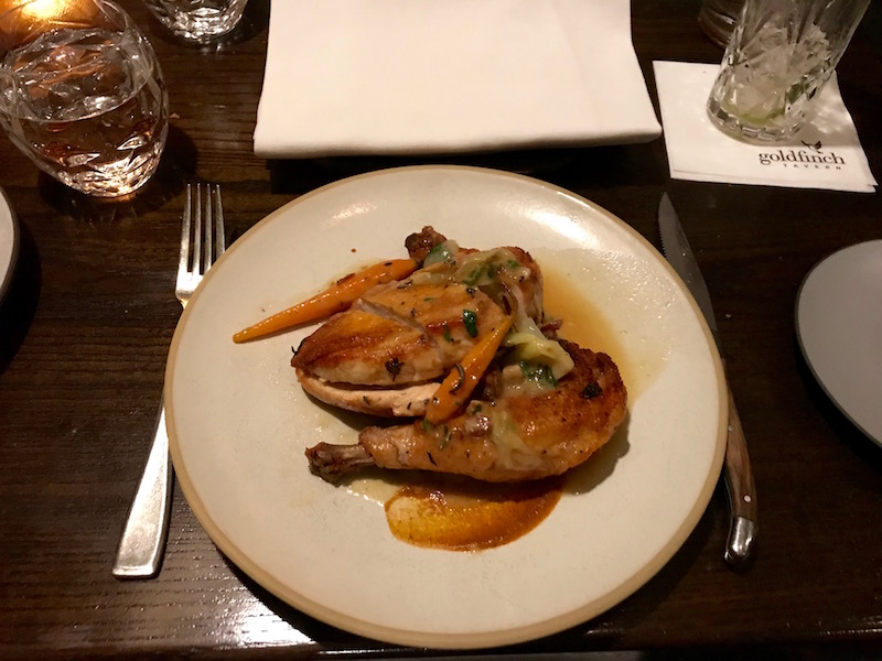 Goldfinch Tavern Dinner