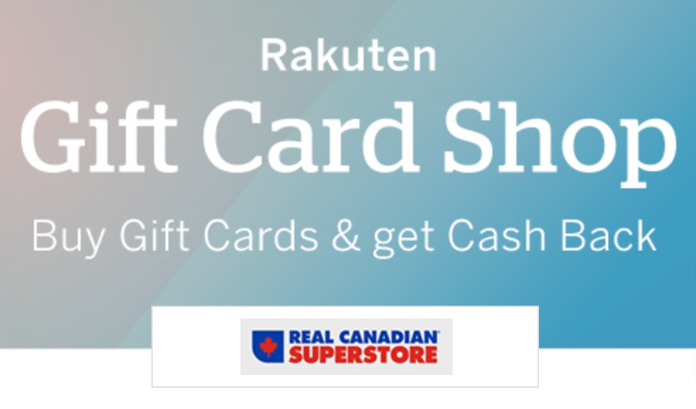 Buy Superstore Gift Cards with Amex and Get Cash Back